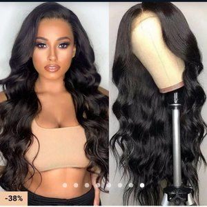 16 Inch 5*5 HD Human Hair Closure Wig